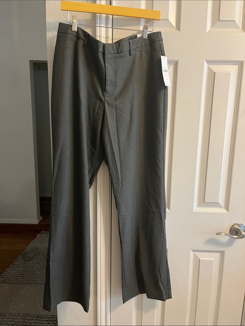 Women’s Coldwater Creek Whisper Dress Trouser in Gray NWT Size 14